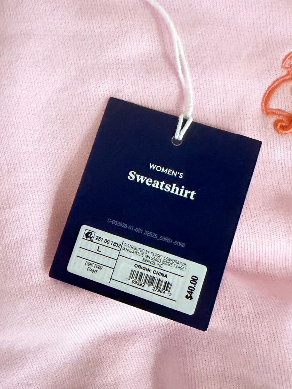 Roberta Roller Rabbit x Target Sweatshirt. - Picture 6 of 6